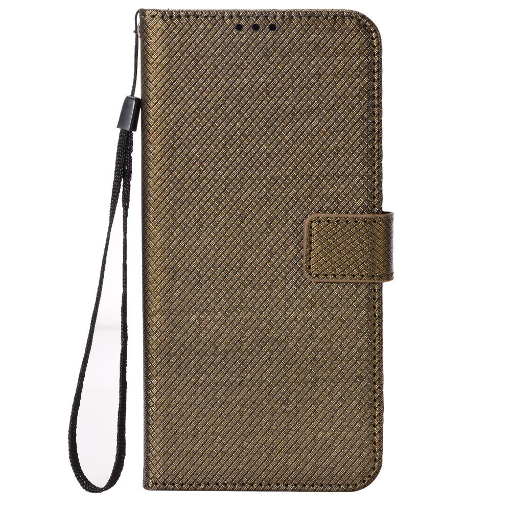 Honor X5 4G Diamond Texture Phone Case with Wrist Strap