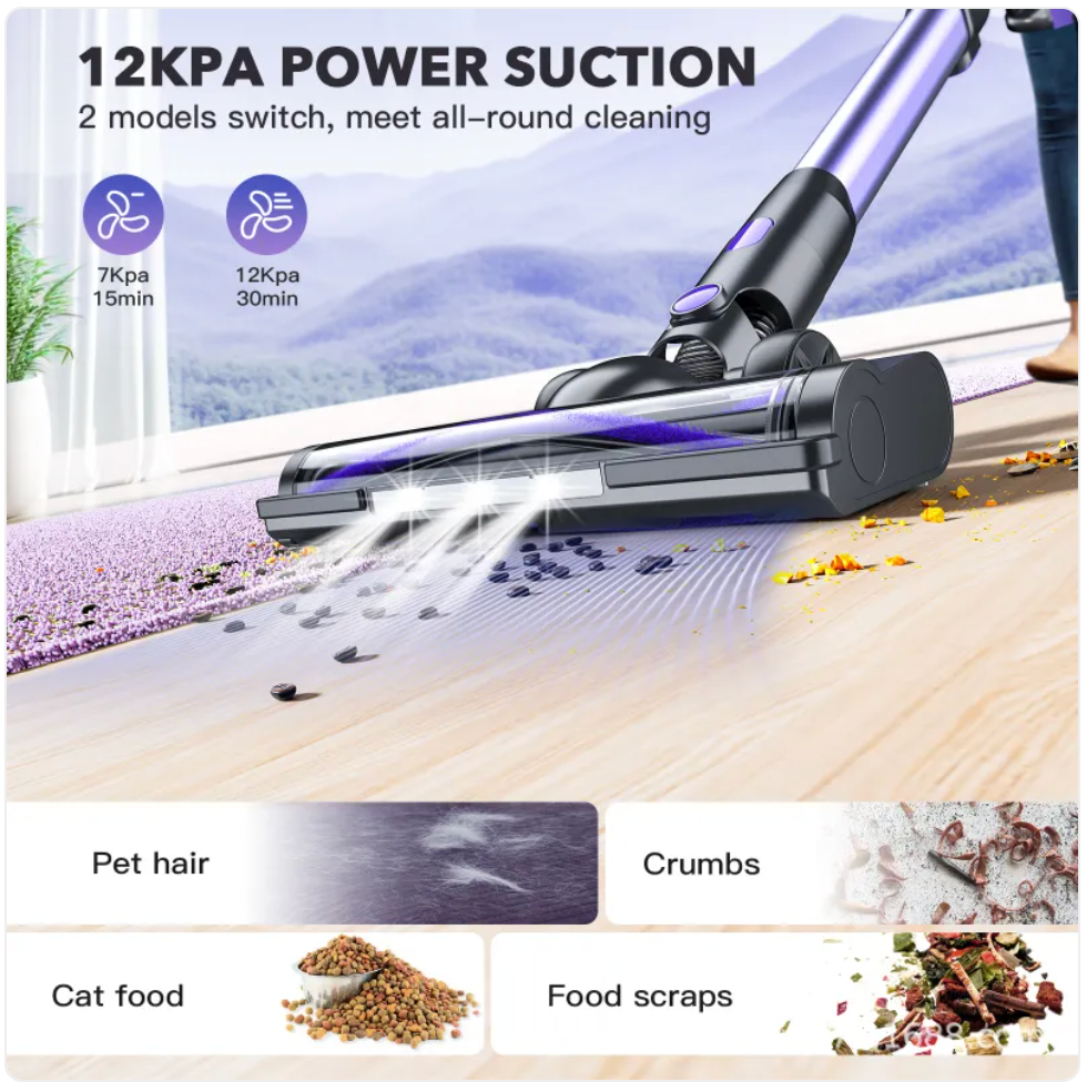 Portable Telescopic Cordless Vacuum Cleaner