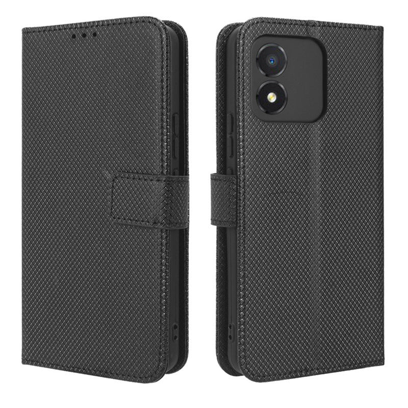 Honor X5 4G Diamond Texture Phone Case with Wrist Strap