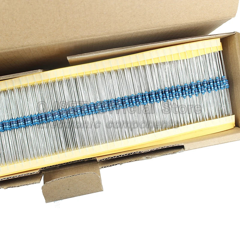 1% Precision Metal Film Resistor Set 100pcs (1/4W)