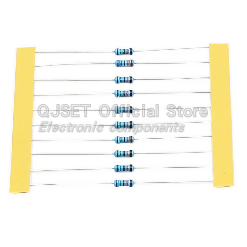 1% Precision Metal Film Resistor Set 100pcs (1/4W)