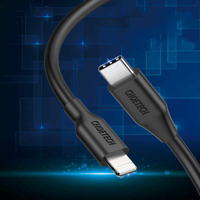CHOETECH 2m MFi Certified USB-C to Lightning Cable