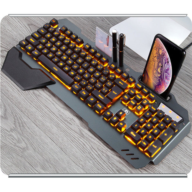 Ergonomic RGB Mechanical Gaming Keyboard