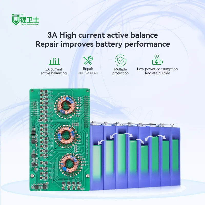 LWS Smart Inverter BMS 24V/48V 100A–200A for Energy Storage