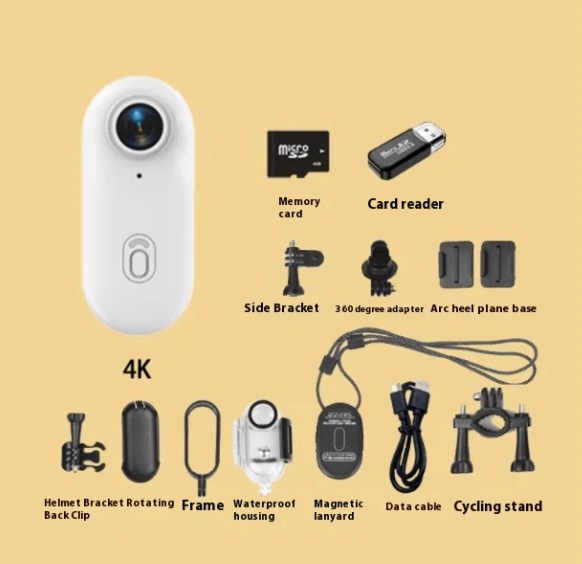 Mini Magnetic Clip-On Thumb Sports Action Camera