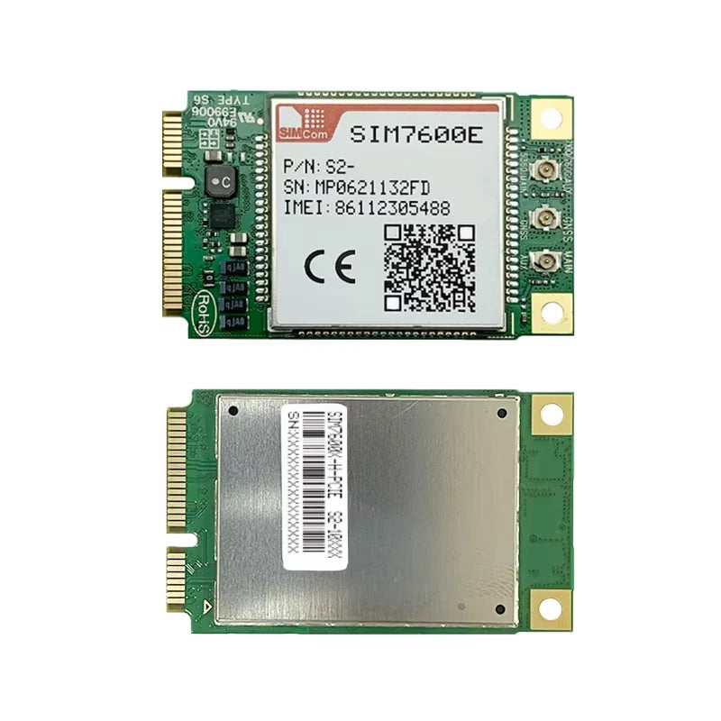 SIMCom SIM7600E 4G LTE CAT1 Mini PCIe IoT Module