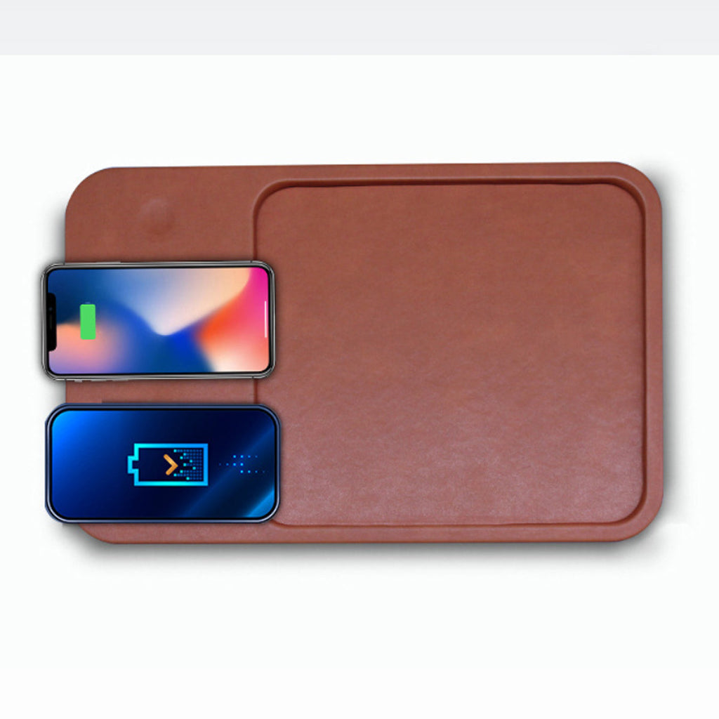 3-in-1 Smart Wireless Charging Tray with Catch-All Pod