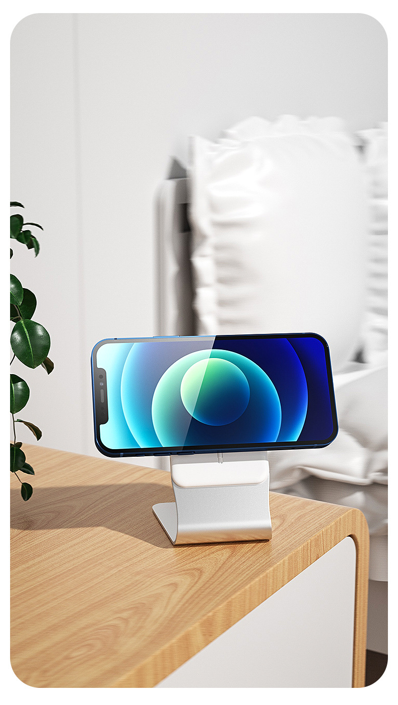 Desktop Wireless Charging Stand for Smartphones