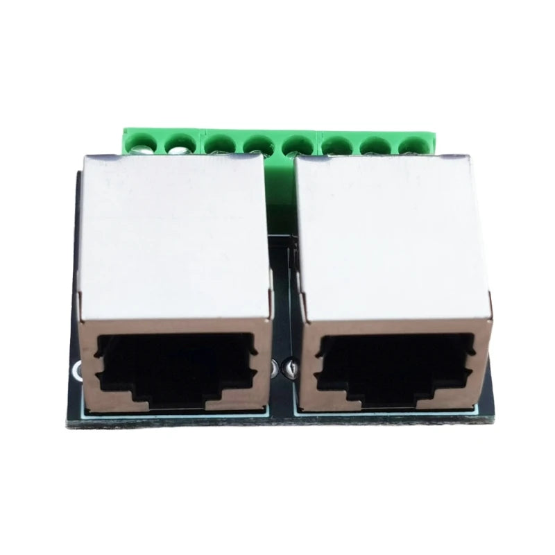 RJ45 Female-to-Terminal Network Adapter Board