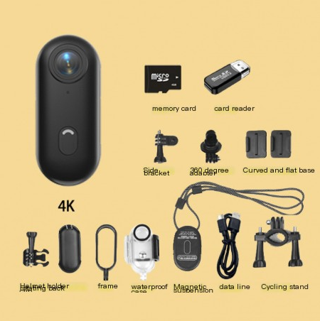 Mini Magnetic Clip-On Thumb Sports Action Camera