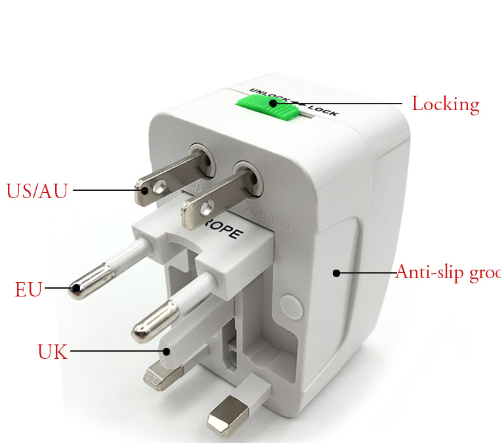 Universal Multi-Function Travel Power Adapter