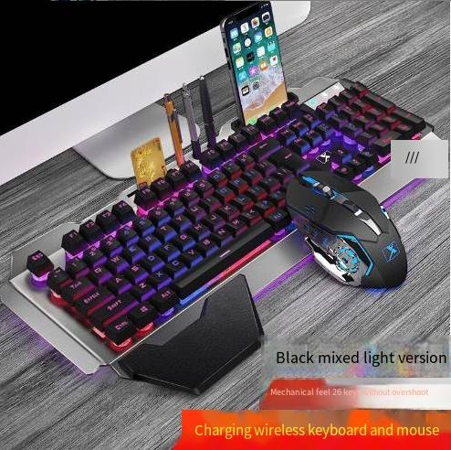 Ergonomic RGB Mechanical Gaming Keyboard