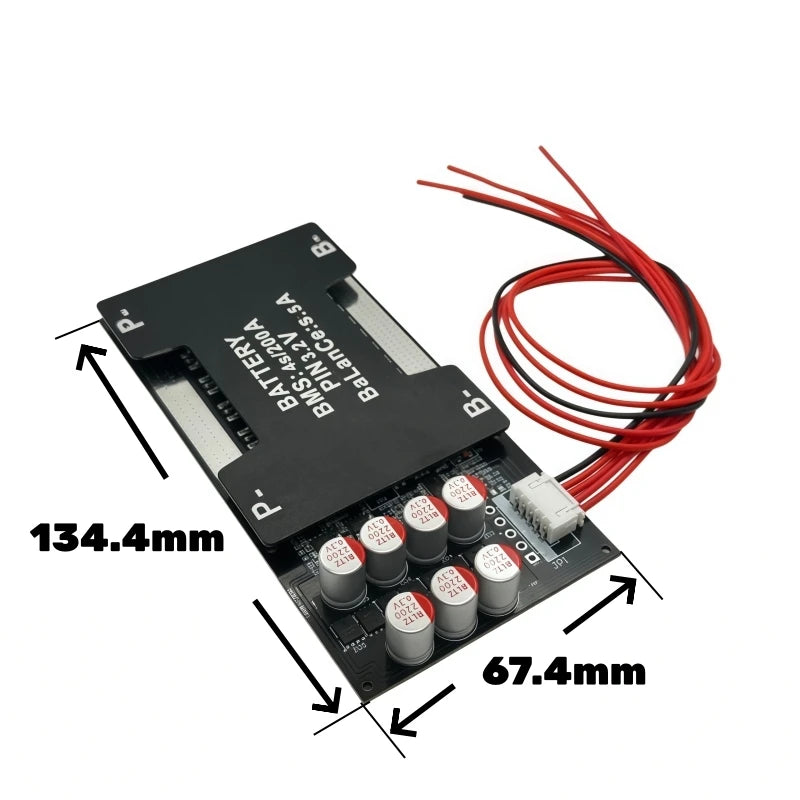 4S LiFePO4 Battery Management System with Active Balancing
