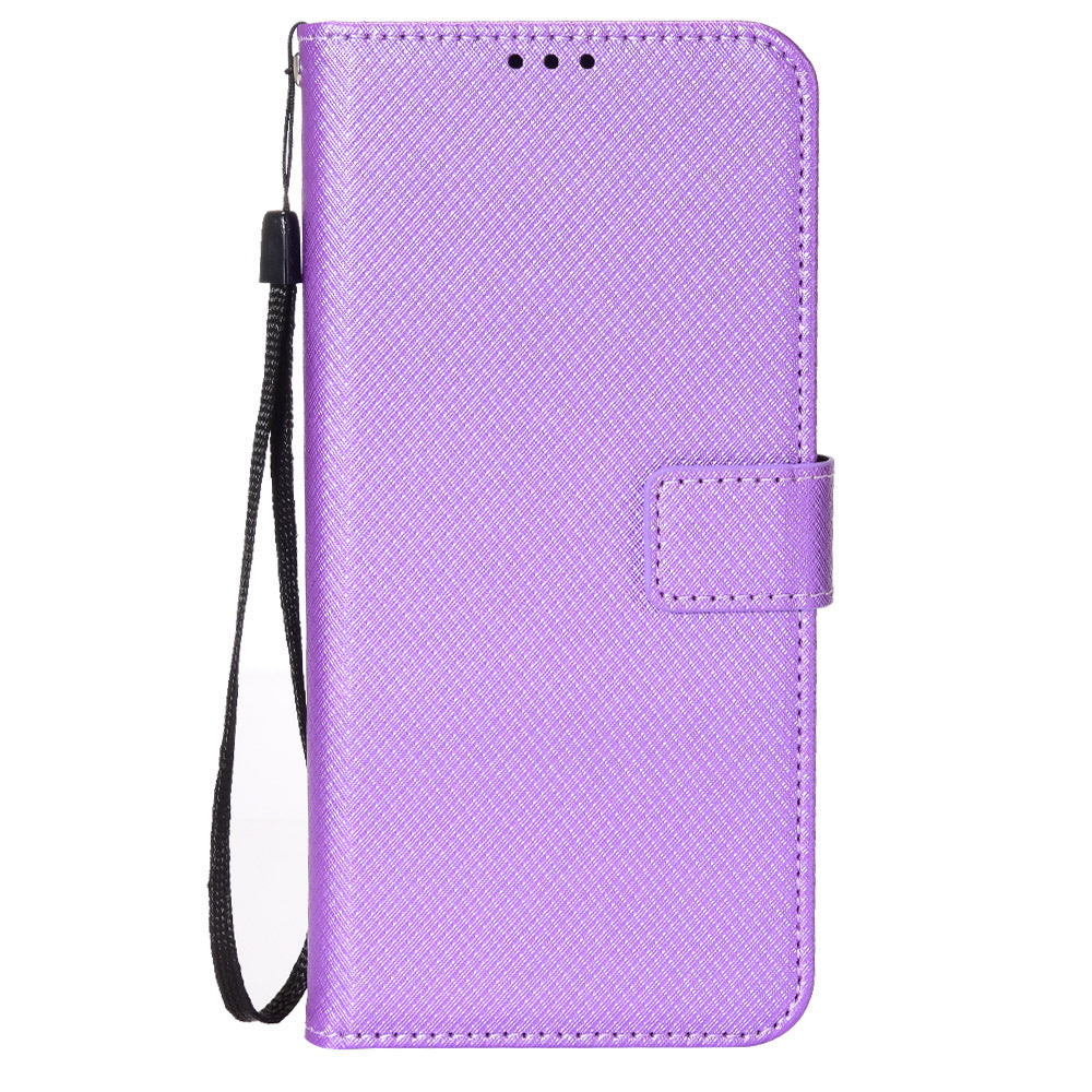 Honor X5 4G Diamond Texture Phone Case with Wrist Strap